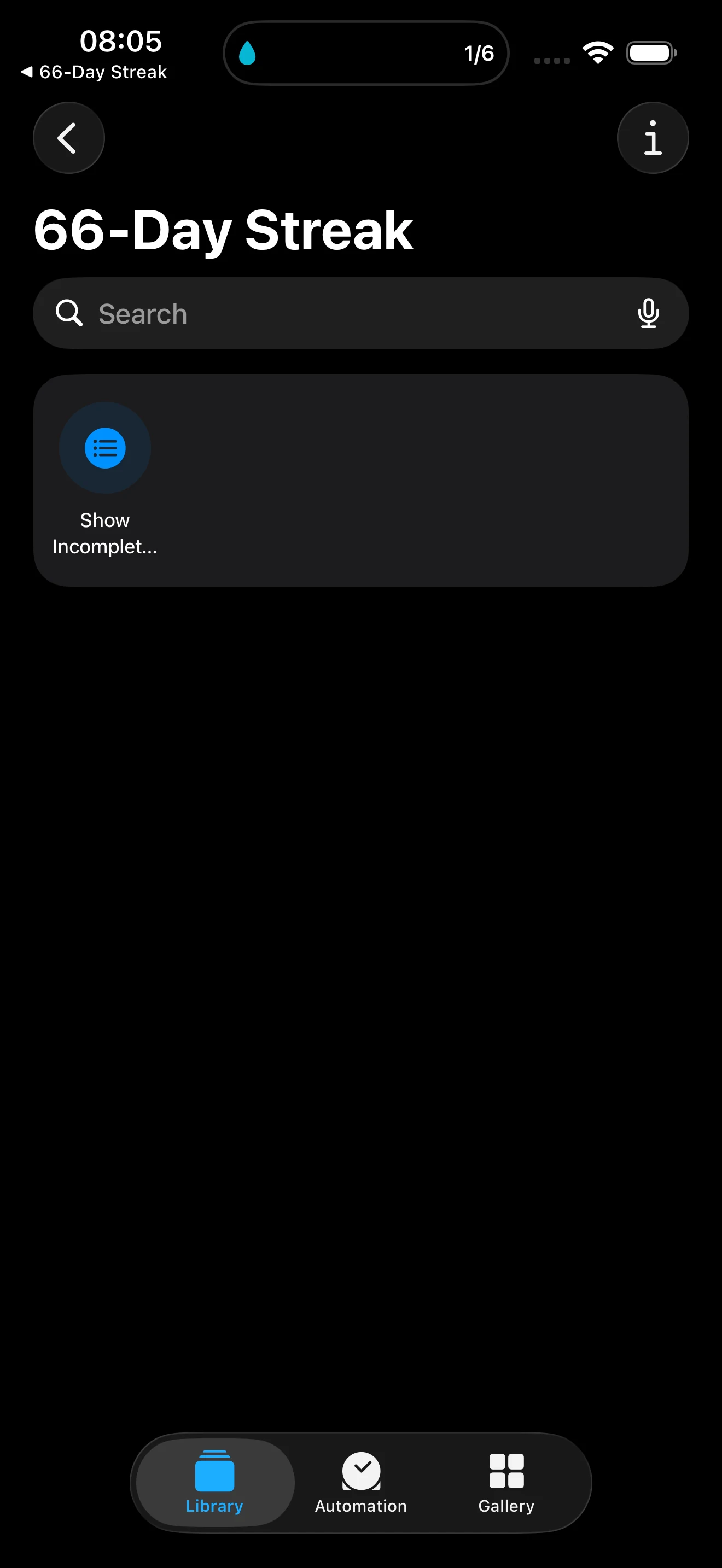 66 Streaks actions in the iPhone Shortcuts app